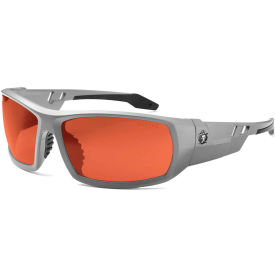 Ergodyne® Skullerz® Odin PZ Safety Glasses Polarized Copper Lens Matte Gray Frame