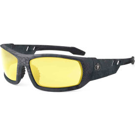 Ergodyne 50550 Ergodyne® Skullerz#174; ODIN Safety Glasses, Yellow Lens, Kryptek Typhon Frame image.