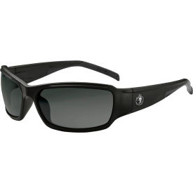 Ergodyne 51035 Ergodyne® Skullerz® THOR-AFAS Safety Glasses, Smoke Lens, Matte Black Frame image.