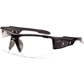 Ergodyne 52003 Ergodyne® Skullerz® DAGR-AF Safety Glasses, Black, Anti-Fog Clear Lens, 52003 image.