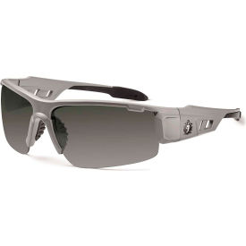 Ergodyne 52130 Ergodyne® Skullerz® Dagr Safety Glasses, Smoke Lens, Matte Gray Frame image.