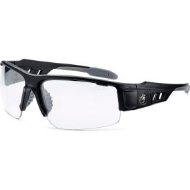 Ergodyne 52400 Ergodyne® Skullerz® DAGR Safety Glasses, Matte Black, Clear Lens, 52400 image.