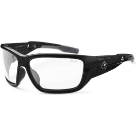 Ergodyne 57000 Ergodyne® BALDR#174; Safety Glasses, Clear Lens, Black Frame image.
