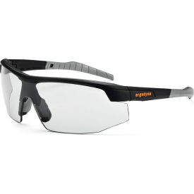 Ergodyne 59080 Ergodyne® Skullerz® SKOLL Safety Glasses, Matte Black, In/Outdoor Lens, 59080 image.