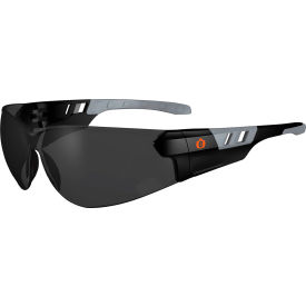 Ergodyne 59135 Ergodyne® Skullerz® SAGA-AFAS Frameless Safety Glasses, Smoke Lens, Matte Black Frame image.