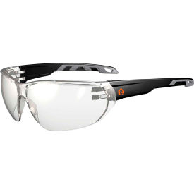 Ergodyne 59280 Ergodyne® Skullerz® VALI Frameless Safety Glasses, Matte Black, In/Outdoor Lens image.