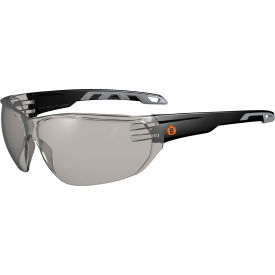 Ergodyne 59285 Ergodyne® Skullerz VALI-AFAS Frameless Safety Glasses, Indoor/Outdoor Lens, Matte Black Frame image.
