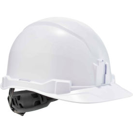 Ergodyne 60140 Ergodyne Skullerz® 8970 Hard Hat Cap Style, Ratchet Suspension, Class E, White image.