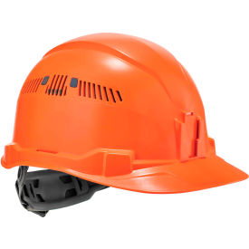 Ergodyne 60145 Ergodyne Skullerz® 8972 Hard Hat Cap Style, Ratchet Suspension, Vented, Class C, Orange image.