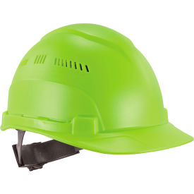 Ergodyne 60224 Ergodyne® Skullerz® 8966 Lightweight Cap, Style Hard Hat Vented, Class C, Lime image.