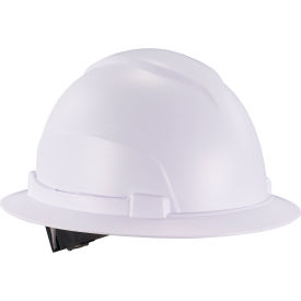 Ergodyne 60229 Ergodyne® Skullerz® 8969 Lightweight Full Brim Hard Hat, Class E, White image.