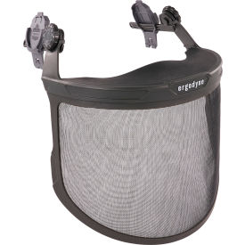 Ergodyne® 8989 Mesh Face Shield For Hard Hat & Safety Helmet Gray