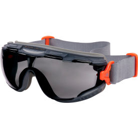 Ergodyne® ARKYN-NEO Smoke Lens Safety Goggles w/ Neoprene Strap Anti-Scratch & Anti-Fog Gray