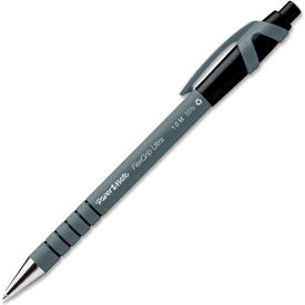 Paper Mate 9530131 Paper Mate® FlexGrip Ultra Recycled Ballpoint Retractable Pen, Medium, Black Ink, Dozen image.
