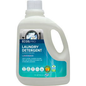 Earth Friendly Products PL9370/02 ECOS® Pro Lavender laundry Detergent Liquid, 170 oz. Bottle, 2 Bottles - PL9370/02 image.