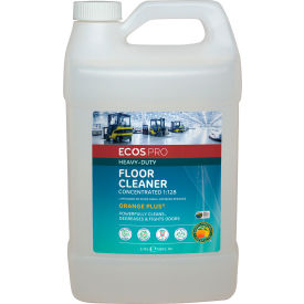 Earth Friendly Products PL9448/04 ECOS® Pro Orange Plus Floor Cleaner, Gallon Bottle, 4 Bottles - PL9448/04 image.