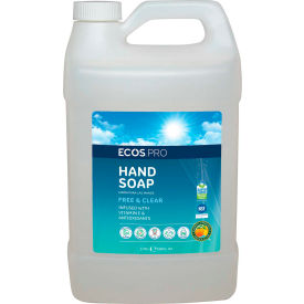 Earth Friendly Products PL9663/04 Pro Handsoap Free & Clear, 1 Gallon Bottle, 4/Pack image.