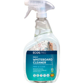 Earth Friendly Products PL9869/6 ECOS™ Pro Daily Whiteboard Cleaner, 32 oz. Trigger Spray, 6/Pack - PL9869/6 image.