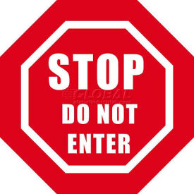 Ergomat Llc DS-SIGN 20-0015 Durastripe 20" Octagone Sign - Stop Do Not Enter image.