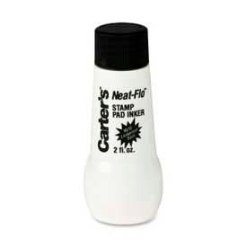 Avery Consumer Products 21448 Avery® Carters Neat-Flo™ Stamp Pad Inker, Black Ink, 2 fl. oz. image.