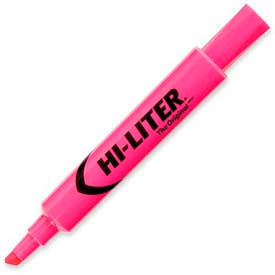 Avery® Hi-Liter Desk Style Highlighter Chisel Tip Fluorescent Pink Ink Dozen