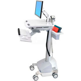 SV42-6201-1 StyleView Medical Cart with LCD Arm, SLA Powered view 2