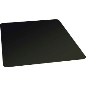ES Robbins® Chair Mat for Carpet - Low Pile - 36" x 48" Rectangle - Black - Straight Edge