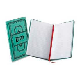Esselte Pendaflex Corp. 66500R Boorum & Pease® Account Book, Record Ruled, 12-1/8" x 7-1/2", Blue Cover, 500 Sheets/Pad image.
