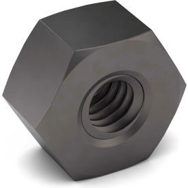 Earnest 309118 1/2-20 Heavy Hex Nut - 2H - Carbon Steel - Plain - Fine - Pkg of 50 image.