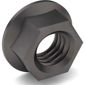 Earnest 370308 1-8 Hex Flange Nut - Grade 8 - Carbon Steel - Plain - Coarse - Pkg of 5 image.
