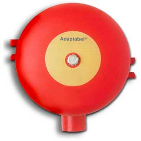 Edwards Signaling 439D-6AW-R Vibrating Fire Alarm Bell 6"" 24 VDC 0.85 AMPS Red Diode