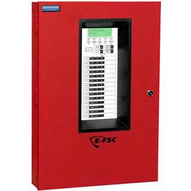 Edwards Signaling FX-5R Edwards Signaling, FX-5R Conventional Fire Alarm Control Panels, 5 Zone, 120V, Red image.