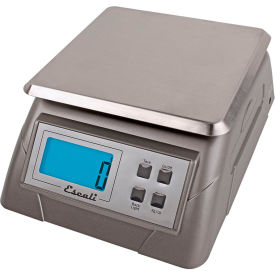 Escali 136KP Alimento NSF Certified Digital Scale 13lb x 0.1oz/6000g x 1g Stainless Steel