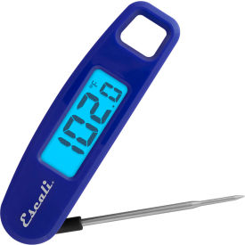 Escali Corp. DH6-U Escali® Compact Folding Digital Thermometer, Blue image.