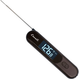 Escali Corp. DH7 Escali® Infrared Surface and Folding Probe Digital Thermometer, Black image.