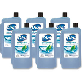 Dial® Professional Body Wash Refill for 1 L Liquid Dispenser Spring Water Scent 1 L 8/Carton