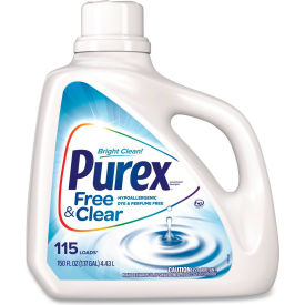 Purex® Free and Clear Liquid HE Laundry Detergent Unscented 150 oz Bottle