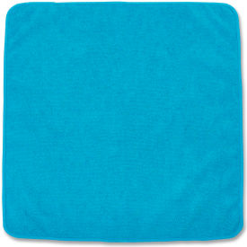 Rubbermaid Commercial Microfiber Economy Cloth 12" X 12" Blue Polyester/Nylon Blue 24/PK