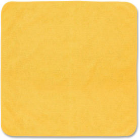 Rubbermaid® Commercial Light Commercial Microfiber Cleaning Cloths 12 x 12 Yellow 24/Pack
