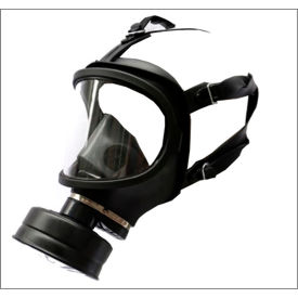 EXECUTIVE DISTRIBUTORS INTERNATIONAL ED-GX027 EDI-USA Full Face Gas Mask for Industrial and Tactical Operations, Adjustable Suspension System image.