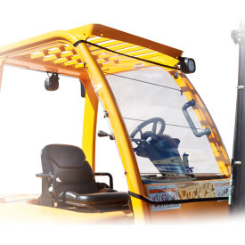 Eevelle® Forkshield™ Forklift Universal Windshield Vinyl 40""L x 45-1/2""W Super Clear