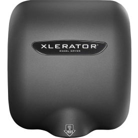 Excel Dryer Inc 608161H Xlerator® Automatic Hand Dryer With HEPA Filter, Graphite, 110-120V image.