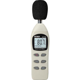 Flir Commercial Systems, Inc 407730 Extech 407730 Digital Sound Level Meter, Plastic, 4 AAA batteries image.