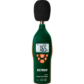 Low/High Range Sound Level Meter, Plastic, 9V battery view 2