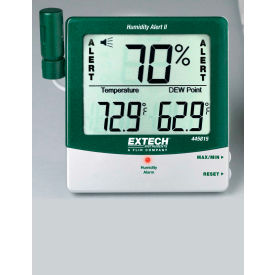 Big Digit Humidity Alert W/Remote Probe, Adjustable Sensitivity, Multi-function view 2