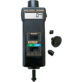 Flir Commercial Systems, Inc 461895 Extech 461895 Combination Contact/Photo Tachometer, rpm, 5 to 99,999, 0.5 to 20,000 image.