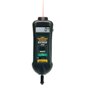 Combination Contact/Laser Photo Tachometer, Digital, Black, RPM view 2
