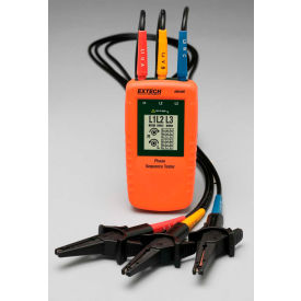 Flir Commercial Systems, Inc 480400 Extech 480400 Phase Sequence Tester, 40 to 60 V, 2.7"W image.