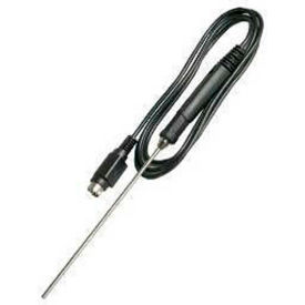 Flir Commercial Systems, Inc 850187 Extech 850187 General Purpose RTD Temperature Probe, Type K, Stainless Steel, 4"L image.