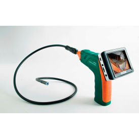 Flir Commercial Systems, Inc BR250 Extech BR250 Video Borescope/Wireless Inspection Camera, Green/Orange, AA Battery image.